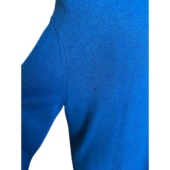 Eileen Fisher Mélange Fluff Sweater Heather Blue Size L Quiet Luxury Soft Luxe - Picture 4 of 8